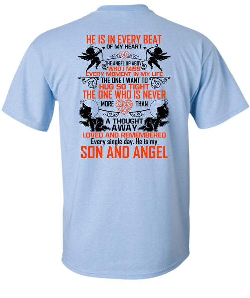 Beat Of My Heart T Shirt, I Love Son T Shirt
