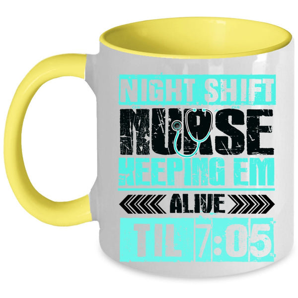I Love Being A Nurses Coffee Mug, Nurses Accent Mug