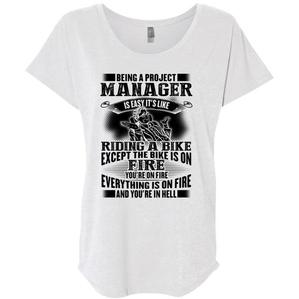 Being A Project Manager T Shirt, I Love Manager T Shirt, Awesome T-Shirts