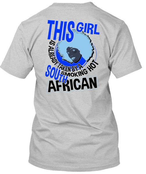 Smoking Hot South African T Shirt, I Love Lady T Shirt