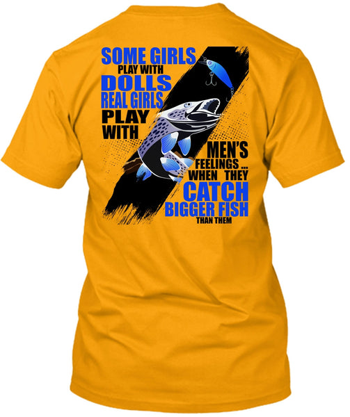 They Catch Bigger Fish T Shirt, I Love Fishing T Shirt