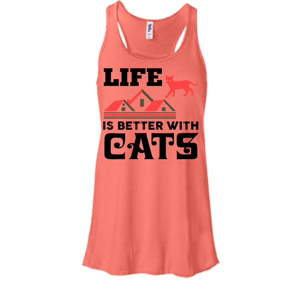 Life Is Better With Cats Shirt, I Love My Cat Shirt