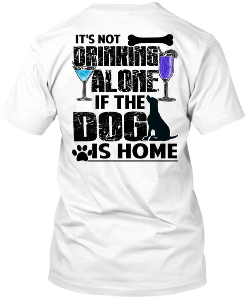 A black t-shirt with the shopify logo