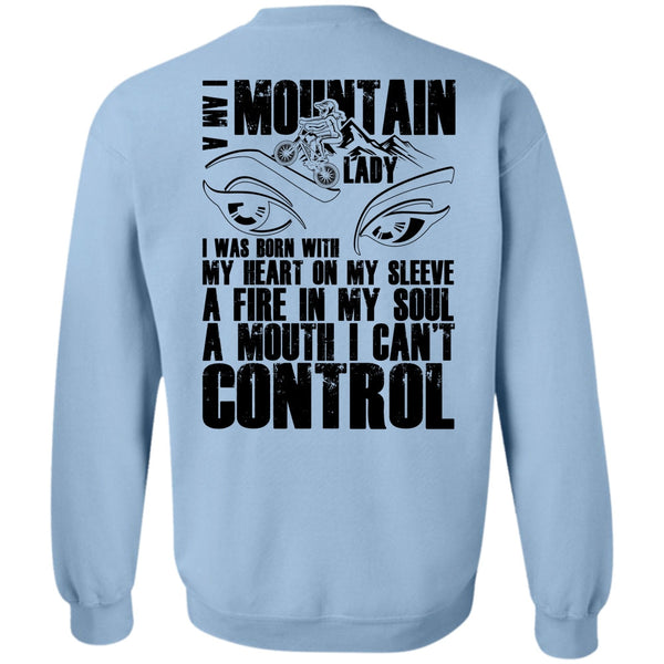 I Love Mountain T Shirt, I Am A Mountain Lady Sweatshirt