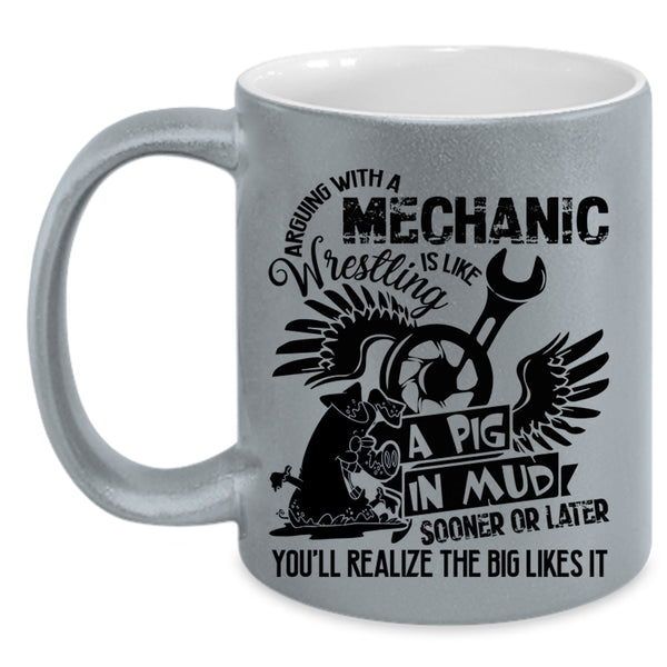 Funny Gift For Mechanics Coffee Mug, Cool Mechanics Accent Mug