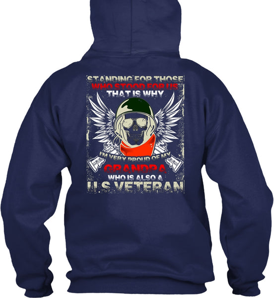 Grandpa Who Is Also US Veteran T Shirt, Being A Veteran T Shirt