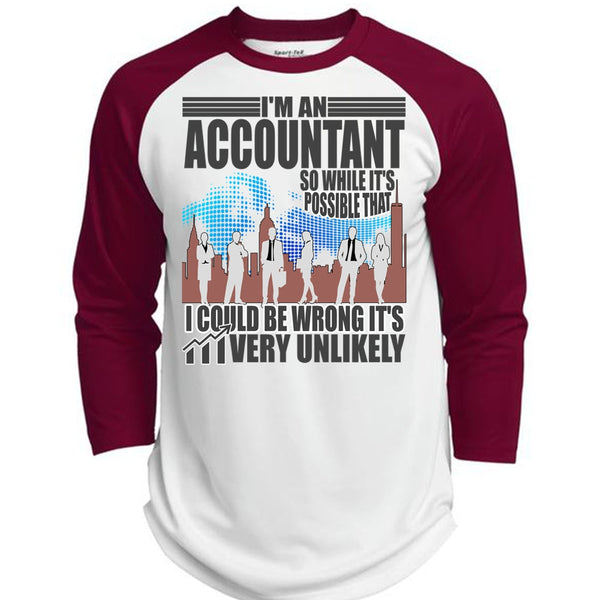 I'm An Accountant T Shirt, I Love Accountant T Shirt, Awesome T-Shirts  (Polyester Game Baseball Jersey)