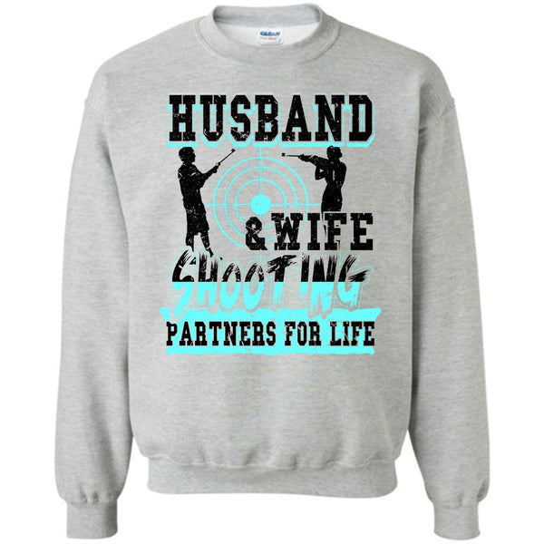 Coolest Shooting Partners T Shirt, Husband & Wife Sweatshirt