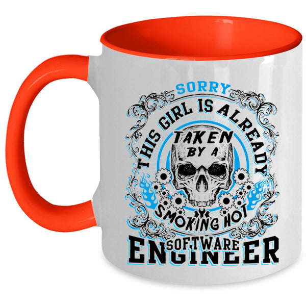 Beautiful Wife Coffee Mug, Taken By A Software Engineer Accent Mug