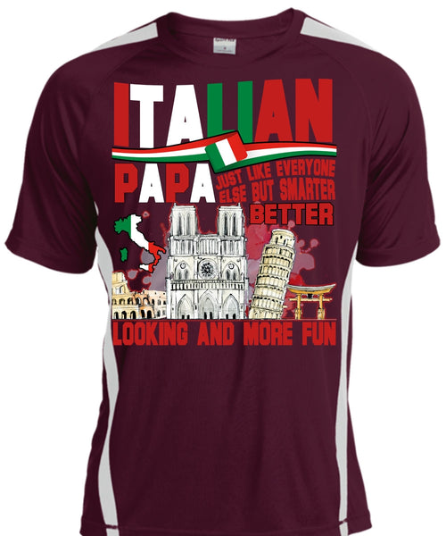 Italian Papa T Shirt, Smarter Looking T Shirt, Cool Shirt