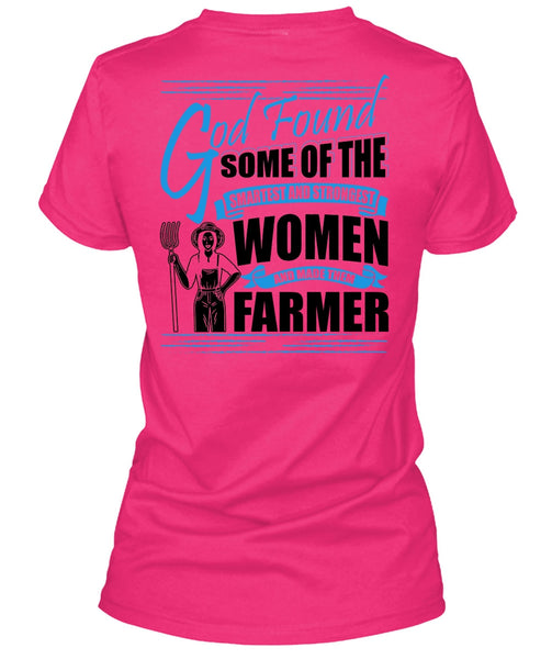 Made Them Farmer T Shirt, I Love Farming T Shirt