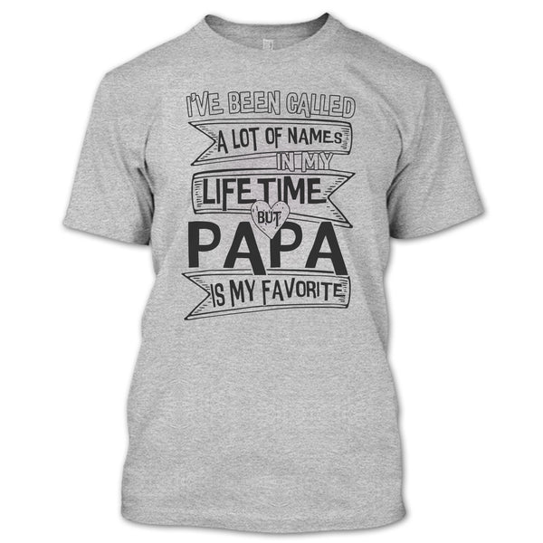Papa Is My Favorite Peple T Shirt, Father's Day Gift T Shirt