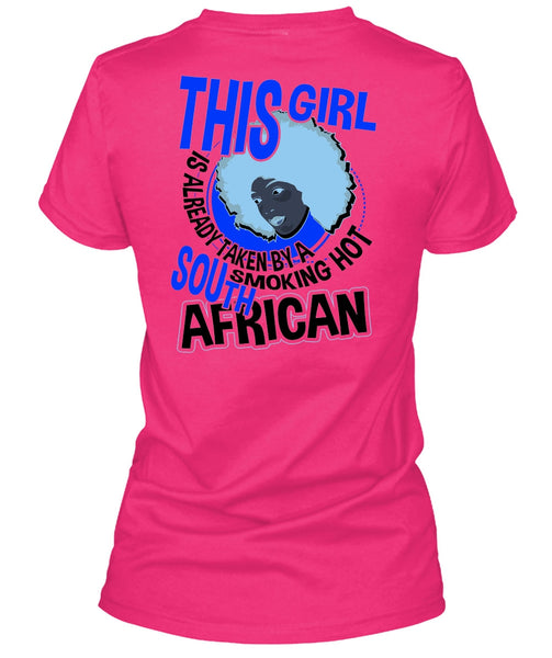 Smoking Hot South African T Shirt, I Love Lady T Shirt