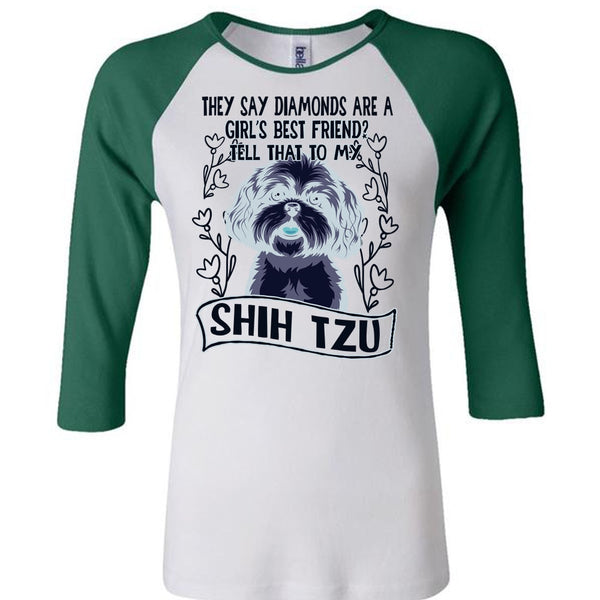 Tell That To My Shih Tzu T Shirt, I Love My Dog T Shirt, Awesome T-Shirts