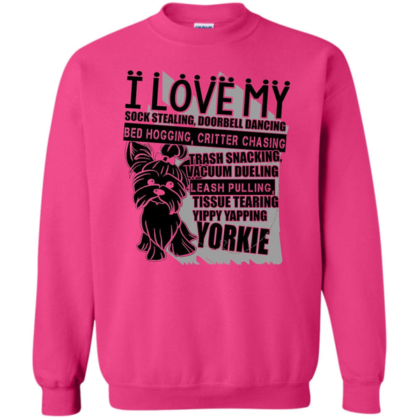 I Am A Dog Lover T Shirt, I Love My Sock Stealing Sweatshirt