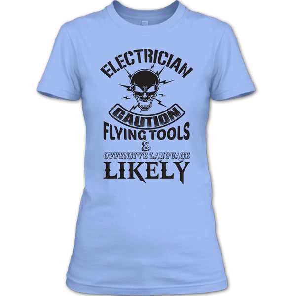 A black t-shirt with the shopify logo