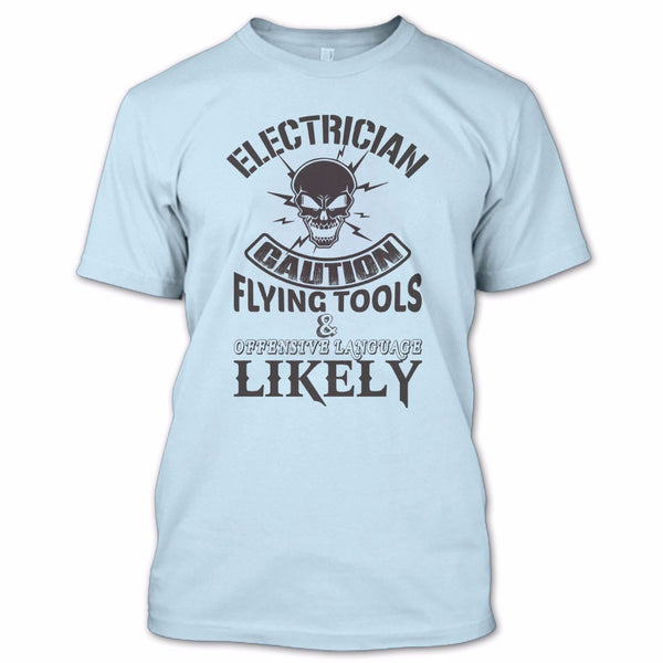 A black t-shirt with the shopify logo