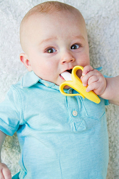 Baby Banana Infant Training Toothbrush and Teether
