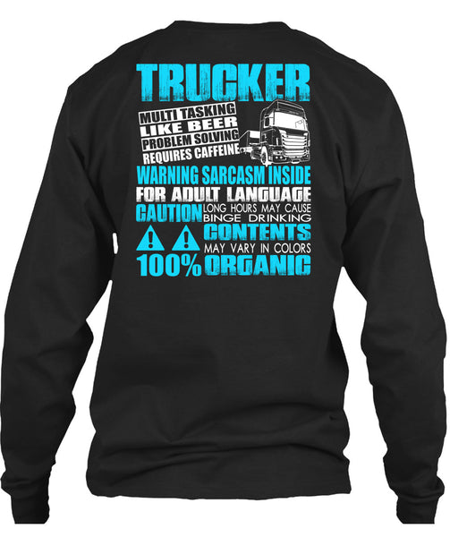 Trucker Multitasking Like Beer T Shirt, I Love Beer T Shirt