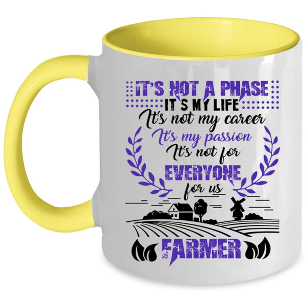 Cute Gift For Farmer Coffee Mug, Farmers Accent Mug
