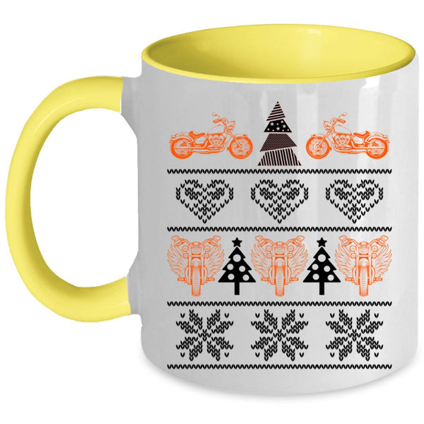 Christmas Family Vacation  Coffee Mug, Awesome Biker Accent Mug
