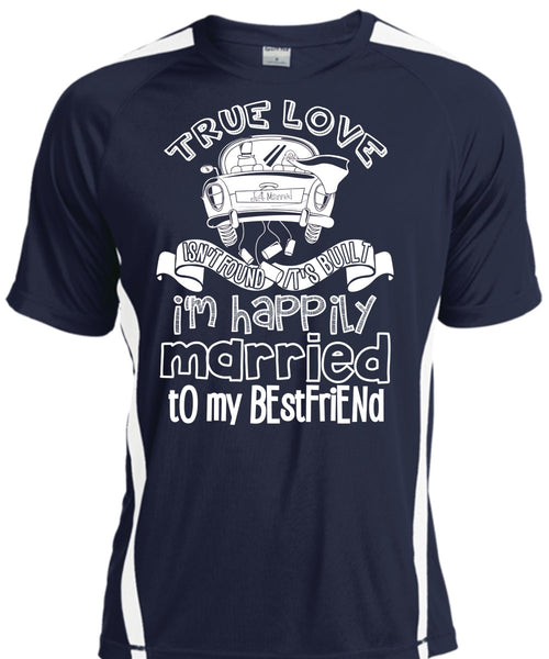 I'm Happily Married To My Best Friend T Shirt, Being A Wife T Shirt, Cool Shirt