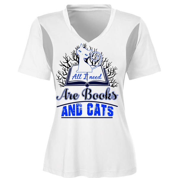 All I Need Are Books And Cats T Shirt, I Love Cat T Shirt, Awesome T-Shirts