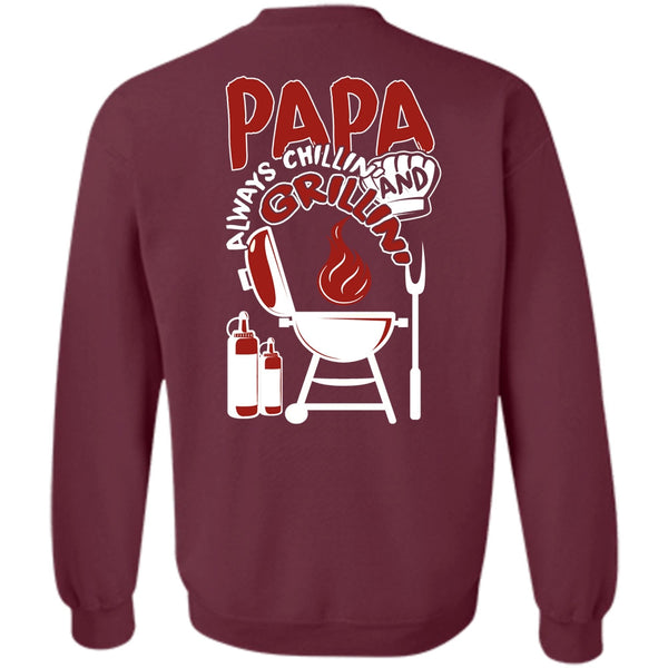 Being A Chef T Shirt, I Love Papa Sweatshirt