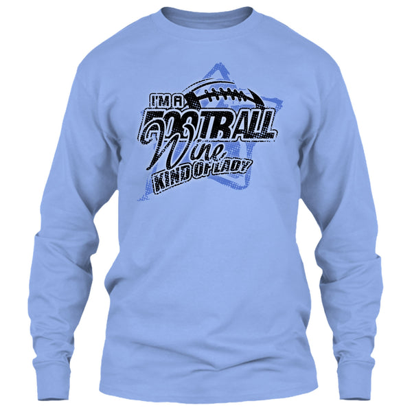 I'm A Football T Shirt, Coolest Football Lady T Shirt