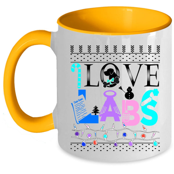 Christmas Gift For Son Coffee Mug, Love Labs Accent Mug
