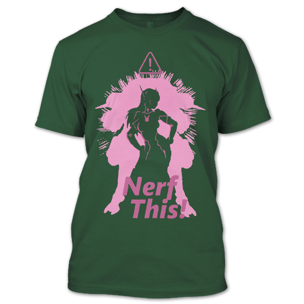 A black t-shirt with the shopify logo