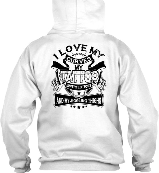 I Love My Curves My Tattoo T Shirt, I Love Tattoo T Shirt