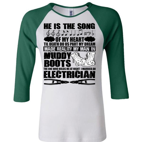 I Married An Electrician T Shirt, I Love Electrician T Shirt, Awesome T-Shirts