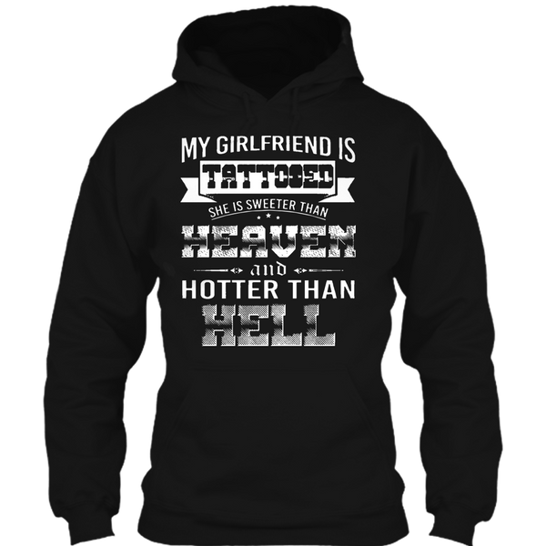 A black t-shirt with the shopify logo