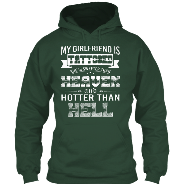 A black t-shirt with the shopify logo