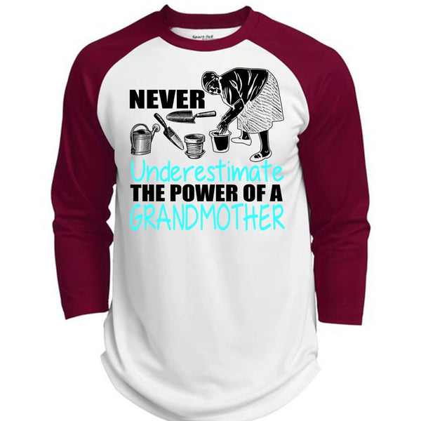 The Power Of A Grandmother T Shirt, I Love Nana T Shirt, Awesome T-Shirts  (Polyester Game Baseball Jersey)
