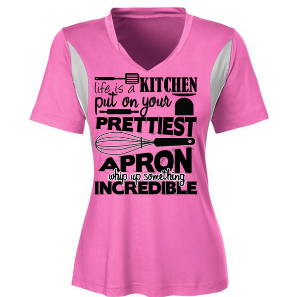 Life Is A Kitchen T Shirt, I Love Cooking T Shirt