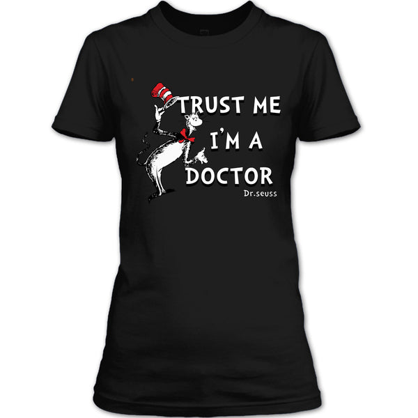 A black t-shirt with the shopify logo