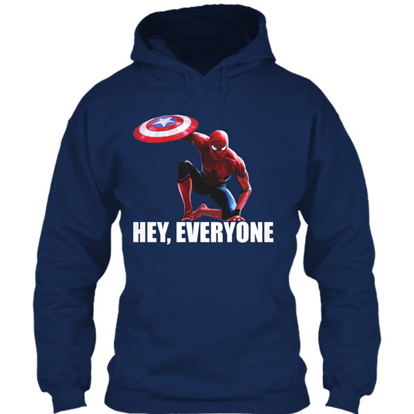 A black t-shirt with the shopify logo