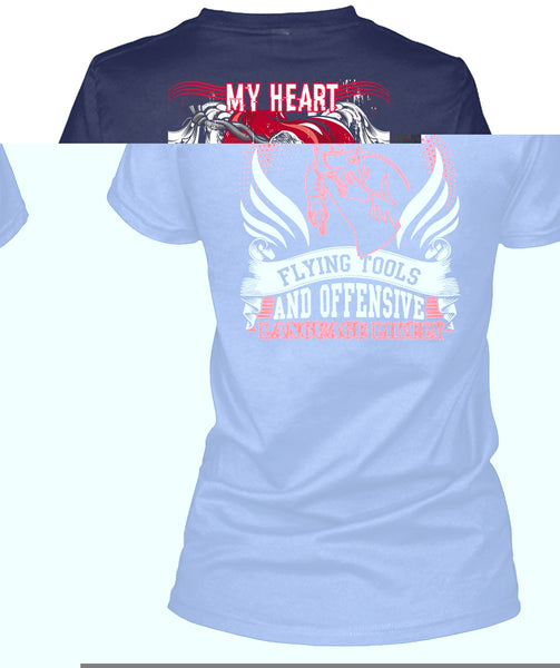 My Heart Belongs To A Welder T Shirt, Being A Welder T Shirt