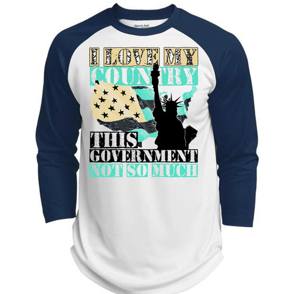I Love My Country T Shirt, I Love Veteran T Shirt, Awesome T-Shirts  (Polyester Game Baseball Jersey)