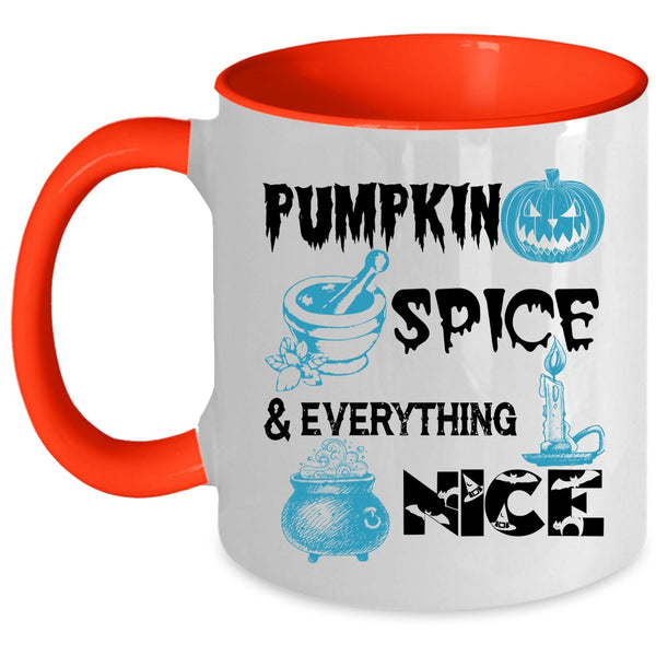 Everything Nice Coffee Mug, Pumpkin Spice Accent Mug