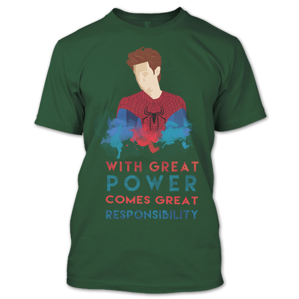 A black t-shirt with the shopify logo