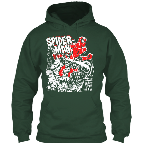 A black t-shirt with the shopify logo