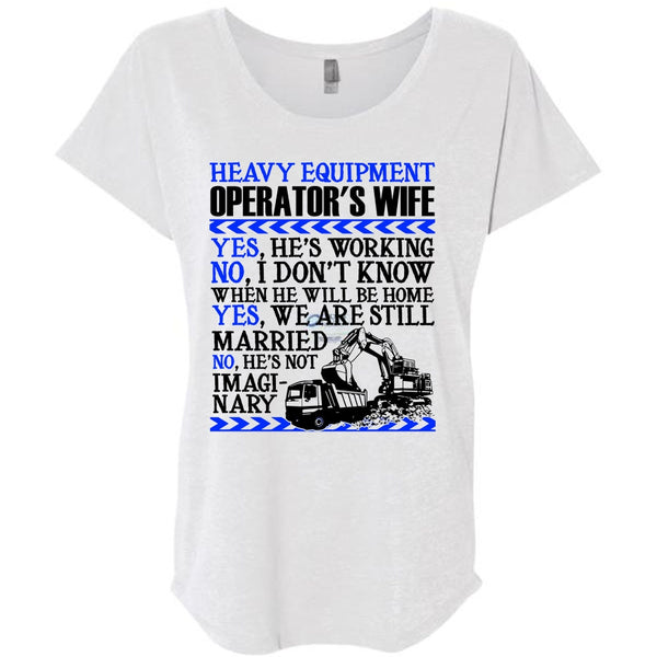 Heavy Equipment Operator's Wife T Shirt, I Love Wife T Shirt, Awesome T-Shirts