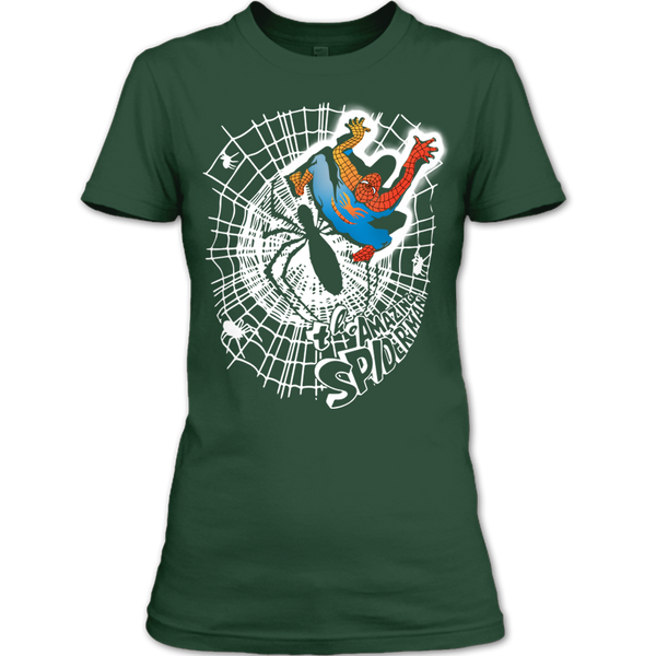 A black t-shirt with the shopify logo