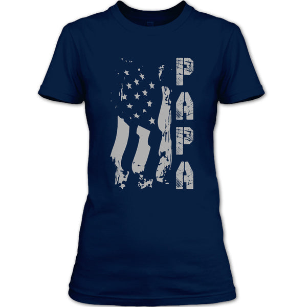 A black t-shirt with the shopify logo