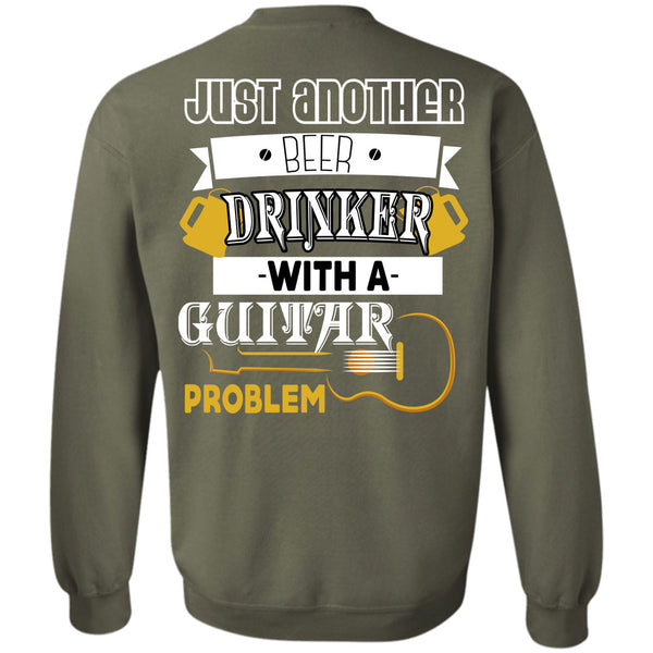 Being A Drinker T Shirt, I Love Guitar Sweatshirt