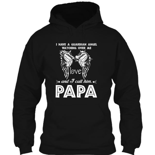 A black t-shirt with the shopify logo