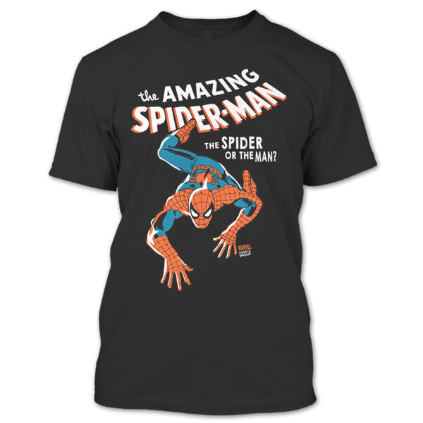 A black t-shirt with the shopify logo